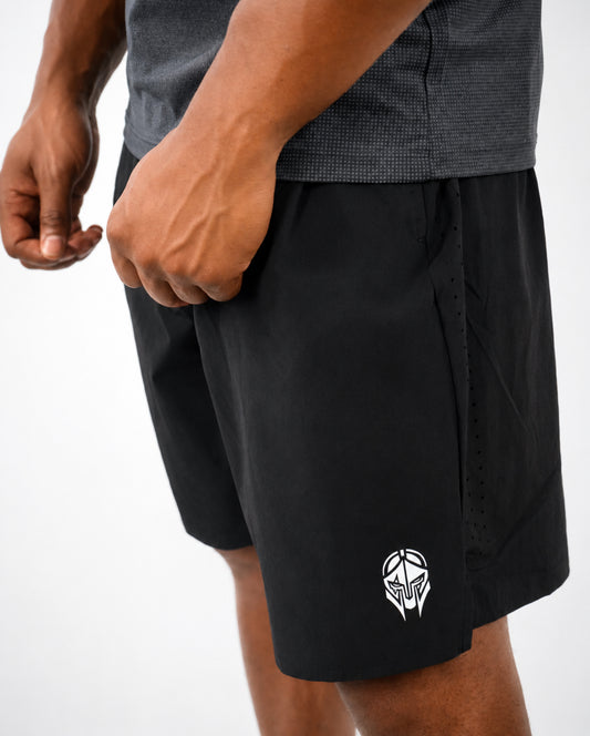 ATLAS TRAINING SHORTS — OBSIDIAN