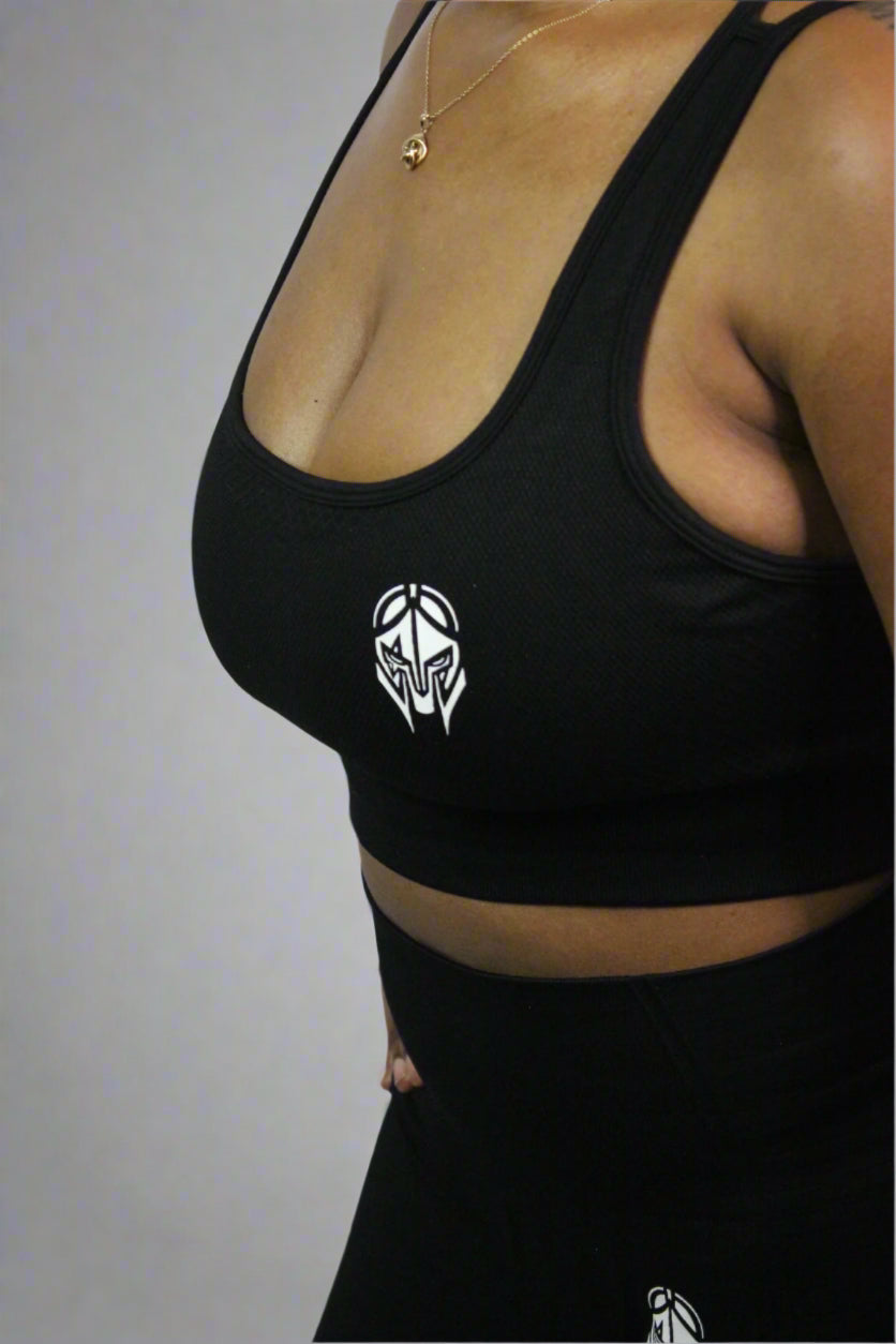 VALKYRIE SPORT'S BRA – BLACK