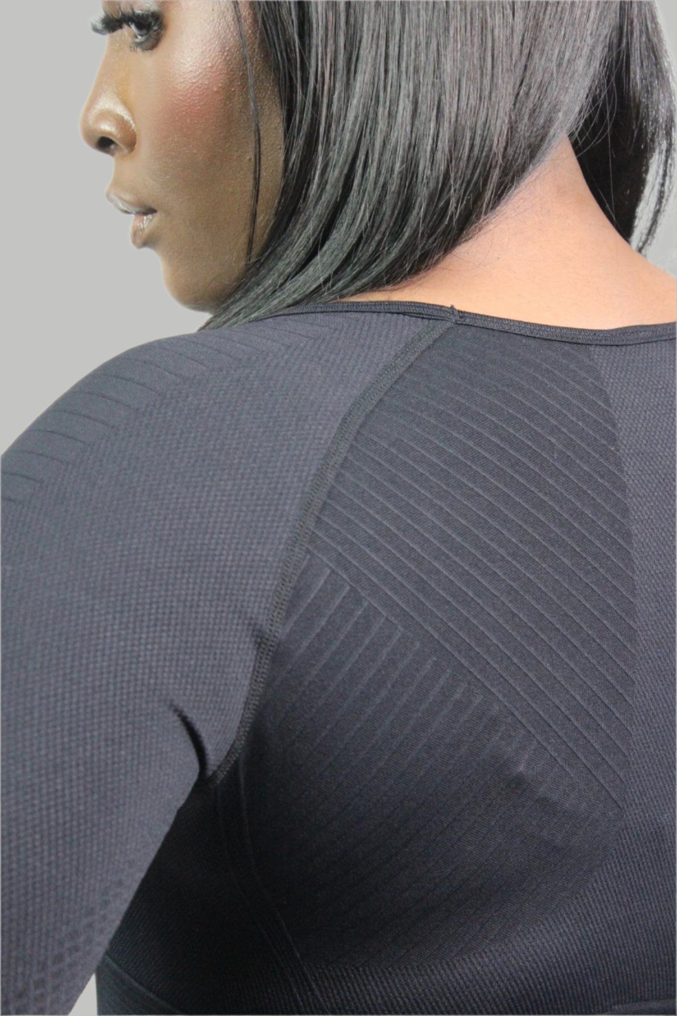 VALKYRIE LONG SLEEVE TOP – BLACK