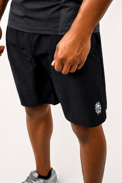 ATLAS TRAINING SHORTS — OBSIDIAN