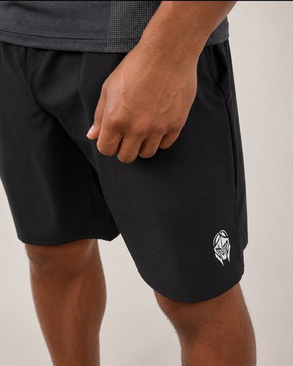ATLAS TRAINING SHORTS — OBSIDIAN