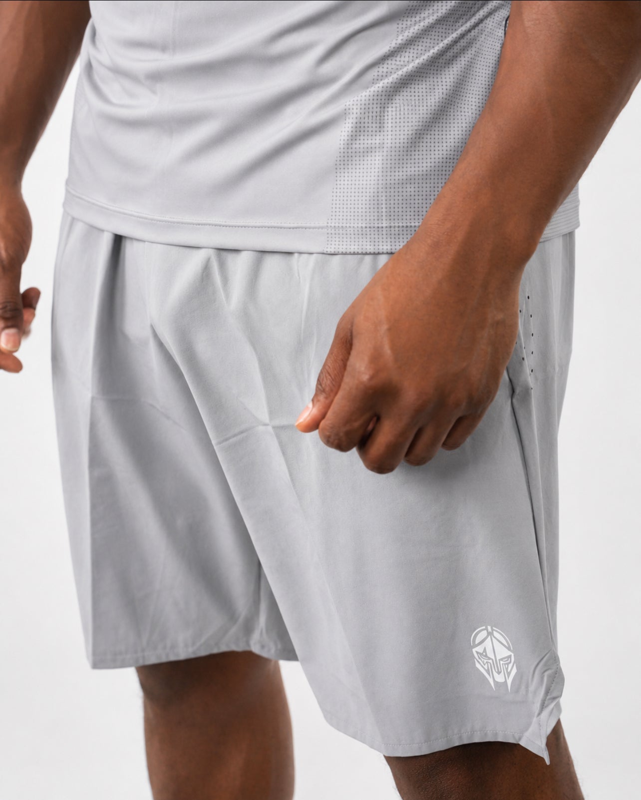 ATLAS TRAINING SHORTS — STORM GREY