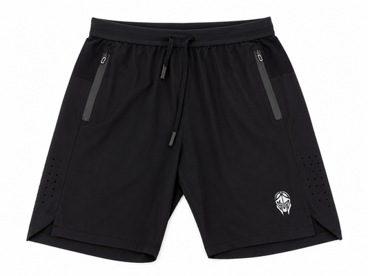 ATLAS TRAINING SHORTS — OBSIDIAN