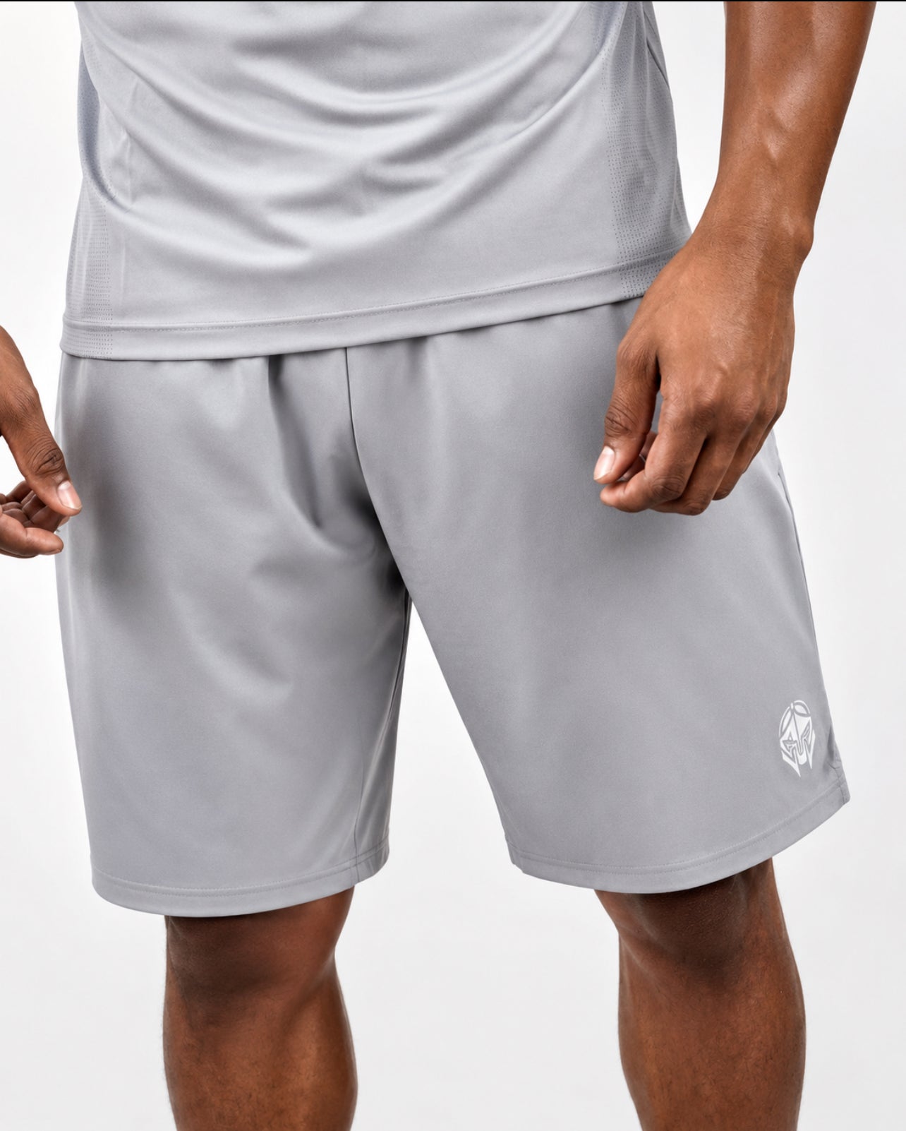 ATLAS TRAINING SHORTS — STORM GREY