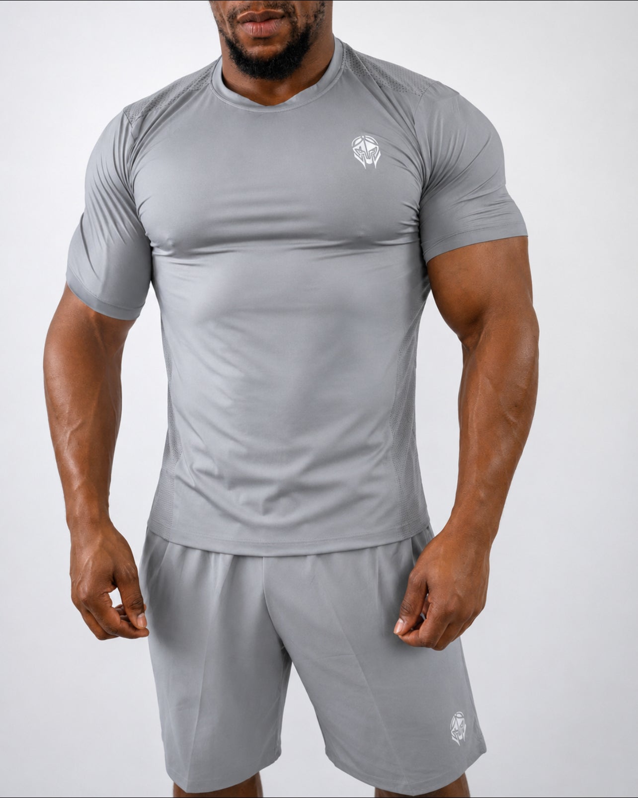 ATLAS PERFORMANCE TEE — STORM GREY