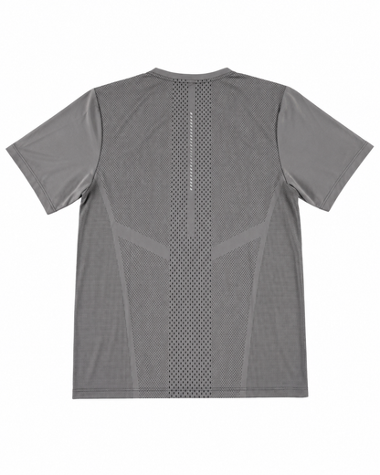 ATLAS PERFORMANCE TEE — STORM GREY