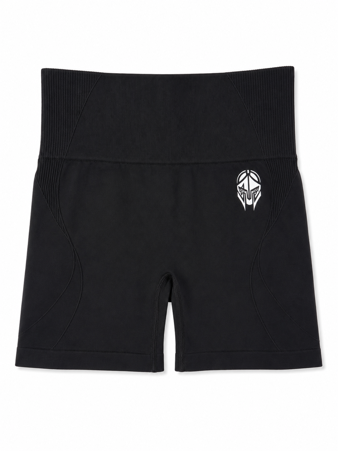THE ATALANTA SCRUNCH SHORTS — ONYX