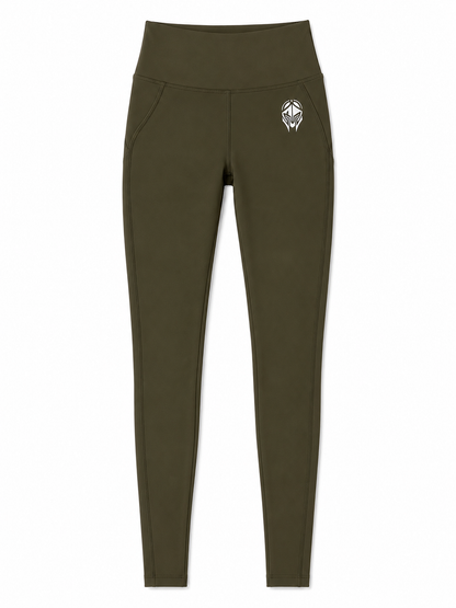 ATALANTA LEGGINGS — OLIVE