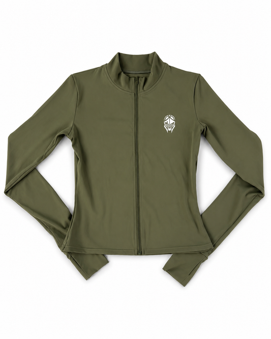 ATALANTA ZIP JACKET — OLIVE - Titans 