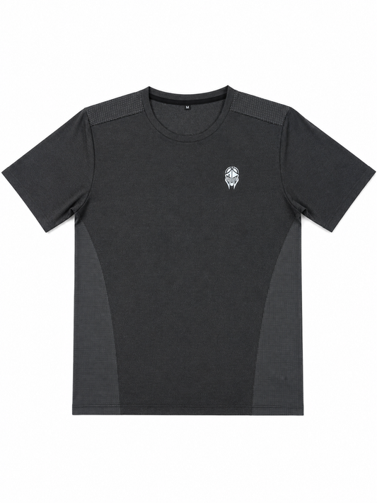 ATLAS PERFORMANCE TEE — OBSIDIAN