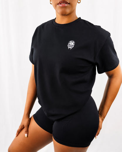 TITANS BOXY TEE — BLACK