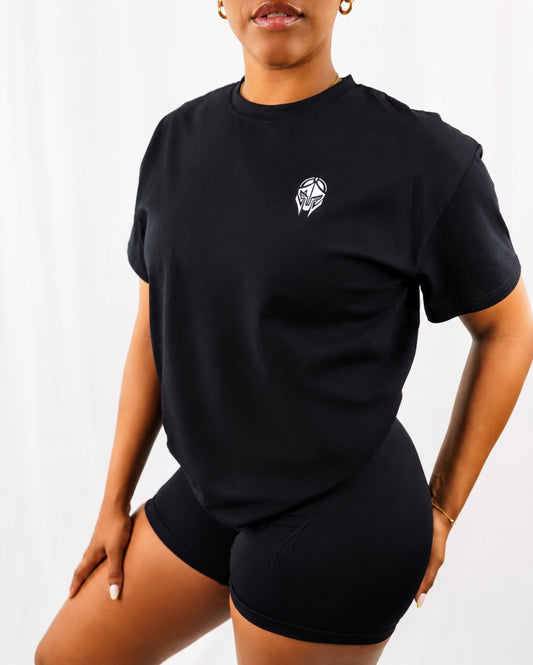 TITANS BOXY TEE — BLACK