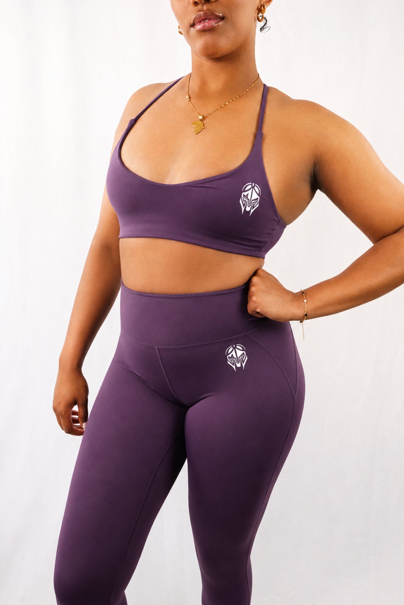 ATALANTA LEGGINGS — TYRIAN
