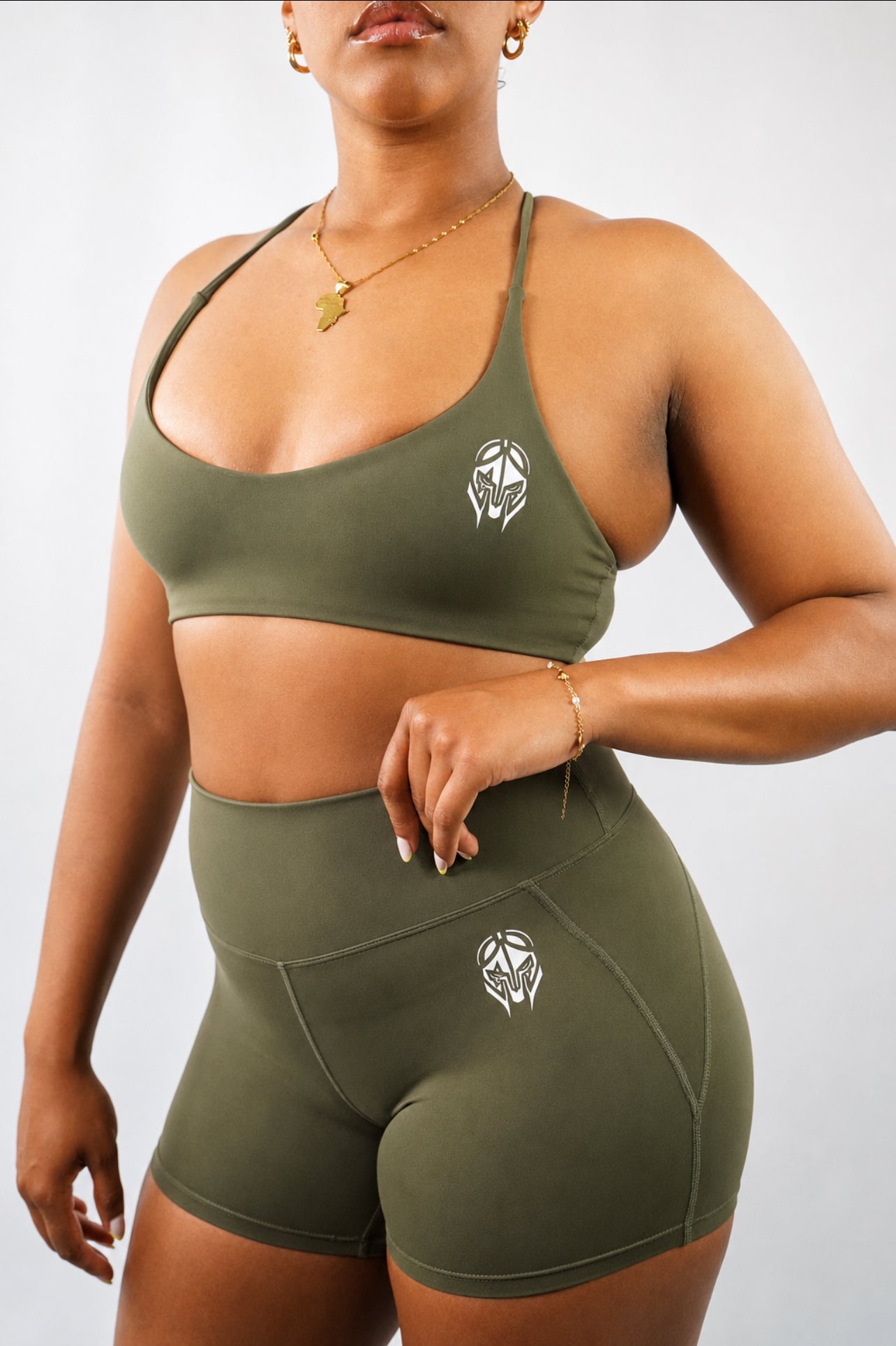 ATALANTA SHORTS — OLIVE