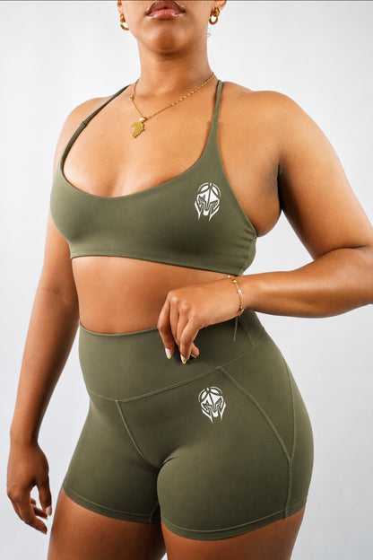 ATALANTA SHORTS — OLIVE