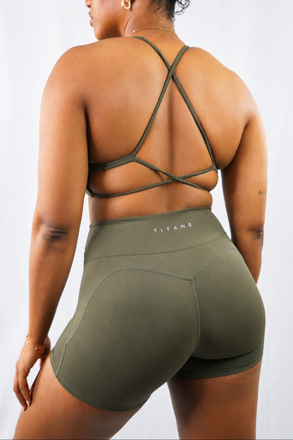 ATALANTA SPORTS BRA — OLIVE - Titans 