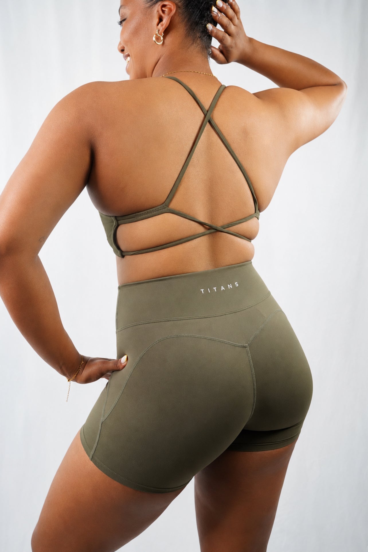 ATALANTA SPORTS BRA — OLIVE - Titans 