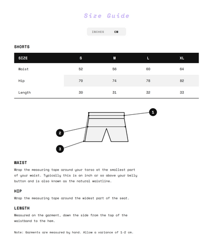 ATALANTA SHORTS — ONYX