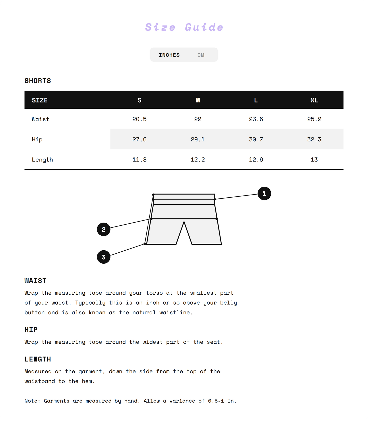 ATALANTA SHORTS — ONYX
